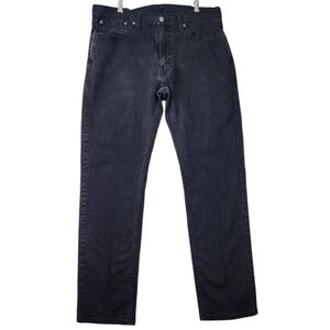 Levis 559 Mens Size 36W X 34L Faded Black Dark Zip Fly Straight Leg Denim Jeans